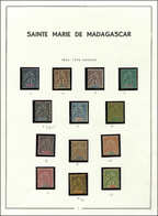 * SAINTE-MARIE DE MADAGASCAR 1/13 : La Série Sur FA, Pays Complet, TB - Autres & Non Classés