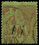 SENEGAL 5b : 15 S. 20c. Brique S. Vert, T III, Obl., TB - Sonstige & Ohne Zuordnung