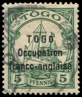TOGO 44 : 5pf. Vert, Obl., TB - Other & Unclassified