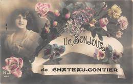 53-CHATEAU-GONTIER- UN BONJOUR - Chateau Gontier