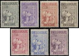 ** BELGIQUE 377/83 : Oeuvres Antituberculeuses, TB - Altri & Non Classificati