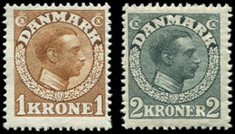 * DANEMARK 82/83 : 1k. Et 2k., Christian X, TB - Other & Unclassified