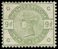 (*) GRANDE BRETAGNE 84 : 9p. Vert, TB - Used Stamps