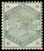 * GRANDE BRETAGNE 85 : 1s. Vert, Forte Ch., Sinon TB - Used Stamps