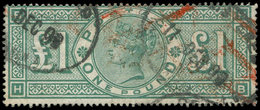 GRANDE BRETAGNE 105 : 1£. Vert, Obl., TB - Used Stamps