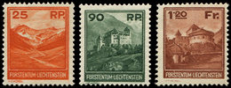 ** LIECHTENSTEIN 111/13 : La Série, TB - Ungebraucht