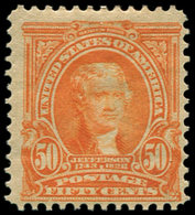 * ETATS-UNIS 154 : 50c. Orange, TB - Other & Unclassified