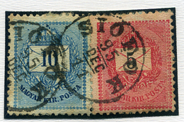 SIÓFOK 5+10Kr (vegyes) , Szép Bélyegzés  /  5+10  Kr (mix.) Nice Pmk - Used Stamps