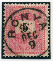 RÓNYA 5Kr  Szép Bélyegzés  /  5 Kr Nice Pmk - Used Stamps