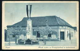 PERED Képeslap , Országzászló  /  Pic. P.card, Nat. Flag - Hongarije