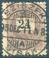 SZISZEK 24Kr Szép Bélyegzés  /  24  Kr Nice Pmk - Used Stamps