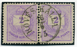 KÖVESKÁLLA  2Kr Pár Szép  Bélyegzés - Used Stamps