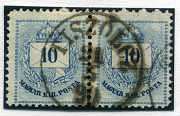 TISZOLC 10Kr Pár  Szép Bélyegzés  /  Pair 10  Kr Nice Pmk - Used Stamps