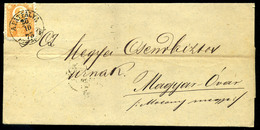 APÁTFALVA 1873. 2Kr-os Levél, Nagyon Szép Bélyegzéssel Magyaróvárra Küldve  /  2 Kr Letter Very Nice Pmk To Magyaróvár - Gebraucht