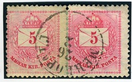 MERKOPALJ  5Kr Pár  Szép Bélyegzés  /  Pair 5  Kr Nice Pmk - Used Stamps