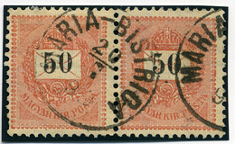 MÁRIABISTRITA 50Kr Pár Szép  Bélyegzés - Used Stamps