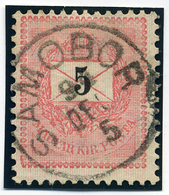 SAMOBOR  5Kr Szép  Bélyegzés - Used Stamps