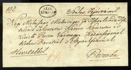 SZÉKESFEHÉRVÁR 1820. Hivatalos, Szép Levél "Alba Regalis" Pozsonyba Küldve - ...-1867 Préphilatélie