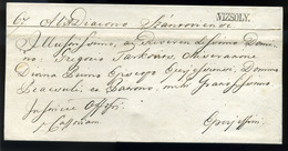 VIZSOLY  Szép Levél Eperjesre Küldve  /  Nice Letter To Eperjes - ...-1867 Prephilately