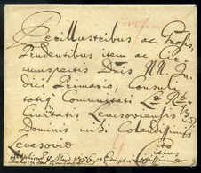 BUDA Portós Levél , Kézírásos "v Ofen" "Cito" Lőcsére Küldve  /  Unpaid Letter Hand Written Cito To Lőcse - ...-1867 Préphilatélie
