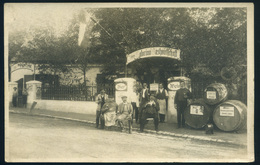 AUSZTRIA WIEN Johann Satorina Étterem, Fotós Képeslap  /  VIENNA AUSTRIA Sohann Satorina Restaurant Photo  Vintage Pic. - Autres & Non Classés