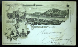 NAGYMAROS 1899. Litho Képeslap  /  Litho  Vintage Pic. P.card - Hongrie