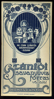 SZÁMOLÓ CÉDULA  Régi Reklám Grafika , Hontszántó ásványvíz  /  BAR TAB Vintage Adv. Graphics,   Mineral Water - Unclassified