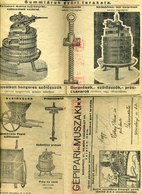 BUDAPEST 1936, Gépipari és Műszaki Rt. Francotyp,céges Reklámlevél  /  Machine JSC Francotyp Corp. Adv. Letter - Lettres & Documents