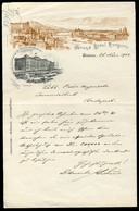 BUDAPEST 1902. Grand Hotel Hungaria, Fejléces  Levél /  Letterhead Letter - Non Classés