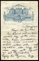 BUDAPEST 1910. Hotel Royal Szálloda, Fejléces  Levél /  Letterhead Letter - Non Classés