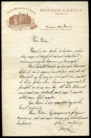 BUDAPEST 1911. Grand Restaurant Dreher, Fejléces  Levél  /  Letterhead Letter - Non Classés