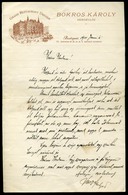 BUDAPEST 1911. Grand Restaurant Dreher, Fejléces  Levél  /  Letterhead Letter - Ohne Zuordnung