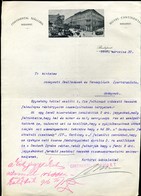 BUDAPEST 1916. Hotel Continental , Fejléces Céges , érdekes Levél (felesleges Réztárgyak Beszolgáltatása)  /  Hotel Cont - Unclassified