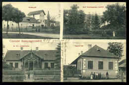 ARANYOSGEREND / Luncani 1908. Régi Képeslap , Kastély, Szeszgyár,postahivatal,jegyzői Lak  /   Vintage Pic. P.card, Cast - Romania