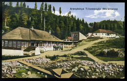 TÓTOSBÁNYA / MÁRAMAROS 1910. Cca.  Aranybánya , Régi Képeslap  /  Goldmine Vintage Pic. P.card - Ungheria