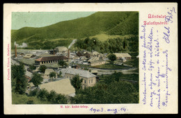 ZALATNA /  Zlatna 1903. Kohó Telep,régi Képeslap  /  Forge Plant  Vintage Pic. P.card - Ungheria