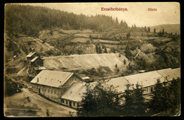 ERZSÉBETBÁNYA / MAGYARLÁPOS Zúzda,régi Képeslap  /  Crusher  Vintage Pic. P.card - Ungheria