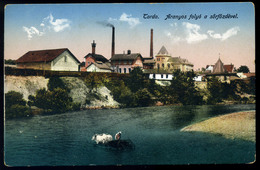 TORDA 1916. Sörfőzde, Régi Képeslap  /  Brewery  Vintage Pic. P.card - Ungheria