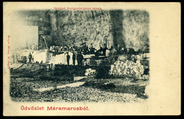 AKNASZLATINA / Slatinské Doly, Solotvyno; Kunigunda-bánya  Régi Képeslap  /  Mine  Vintage Pic. P.card - Ungheria