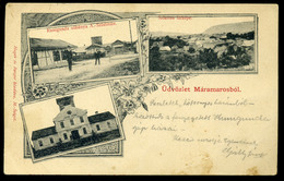AKNASZLATINA / Slatinské Doly, Solotvyno; Kunigunda-bánya , Sóbánya  Régi Képeslap  /  Salt Mine  Vintage Pic. P.card - Ungheria