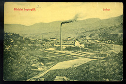 LUPÉNY 1909. Láthép, Ipar Régi Képeslap Weisz Lipót  /  Panorama Industry  Vintage Pic. P.card - Hongrie