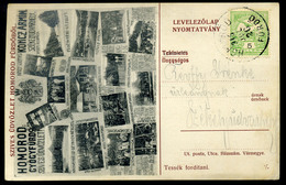 HOMORÓD GYÓGYFÜRDŐ /Baile Homorod 1916 Nagysolymosi Koncz Ármin Gyógyszerész Reklám Képeslap  /  Ármin Koncz Nagysolymos - Ungheria