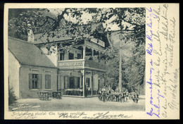 ZICHYBARLANG 1907. Turista Vendéglő, Régi Képeslap  /  Tourist Restaurant  Vintage Pic. P.card - Hongrie