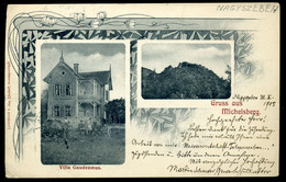 KISDISZNÓD / MICHELSBERG 1905. Régi Képeslap  /   Vintage Pic. P.card - Ungheria