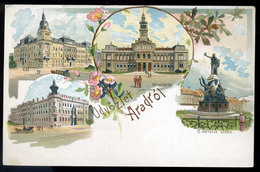 ARAD 1900. Cca. Litho Képeslap  /  Litho Vintage Pic. P.card - Hongrie