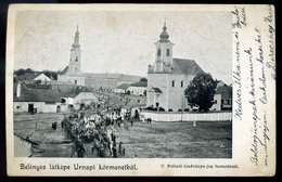 BELÉNYES 1902. Régi Képeslap, Körmenet  / Vintage Pic. P.card Procession - Roumanie