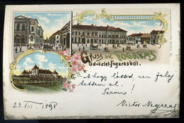 FOGARAS 1898. Litho Képeslap - Roumanie