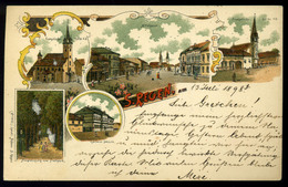 SZÁSZRÉGEN 1898. Litho Képeslap  / Litho Vintage Pic. P.card - Roumanie
