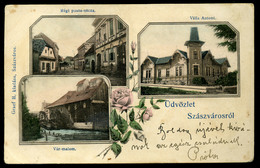 SZÁSZVÁROS 1900.  Régi Képeslap , Vízimalom  / Vintage Pic. P.card Water Mill - Hongrie