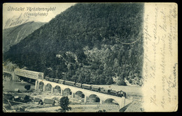 VÖRÖSTORONY 1905. Országhatár, Vasút, Régi Képeslap  /  Nat. Border, Railway, Vintage Pic. P.card - Romania